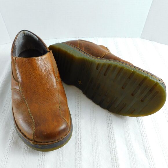 Doc Dr. Martens Tevin Brown Leather Slip-On Loafers Shoes Men's 10 US AW004 EUC - Picture 12 of 15